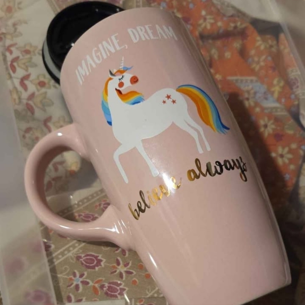 3for$25 Pink Unicorn Mug